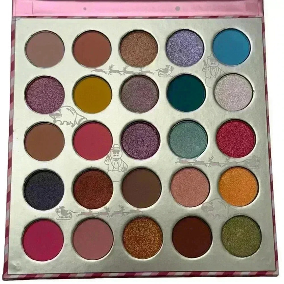 Christmas Elf Gift Bundle, Eyeshadow Palette,‎ Bath Bombs, Lip Balm, Highlighter - Picture 5 of 15